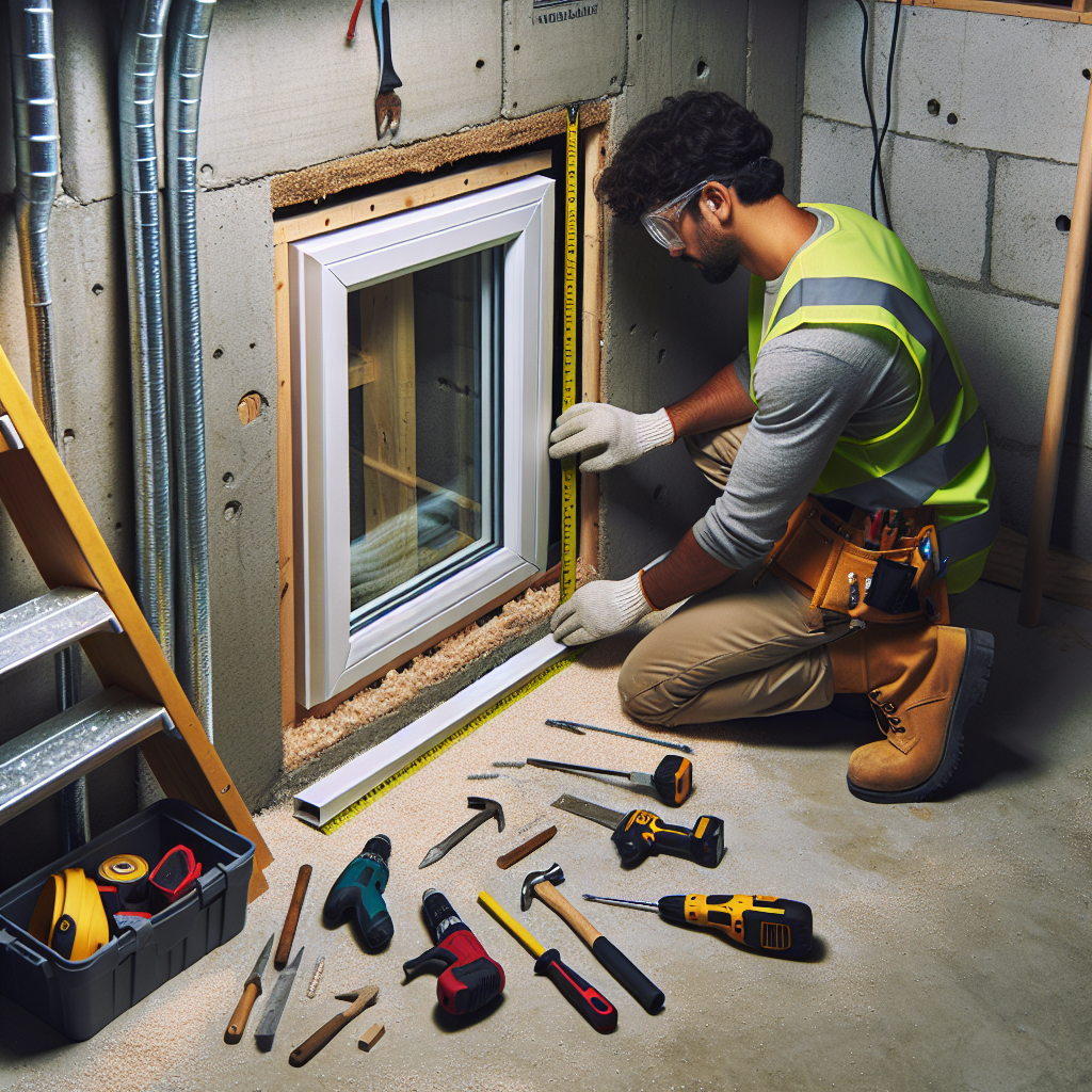 Installing Basement Windows